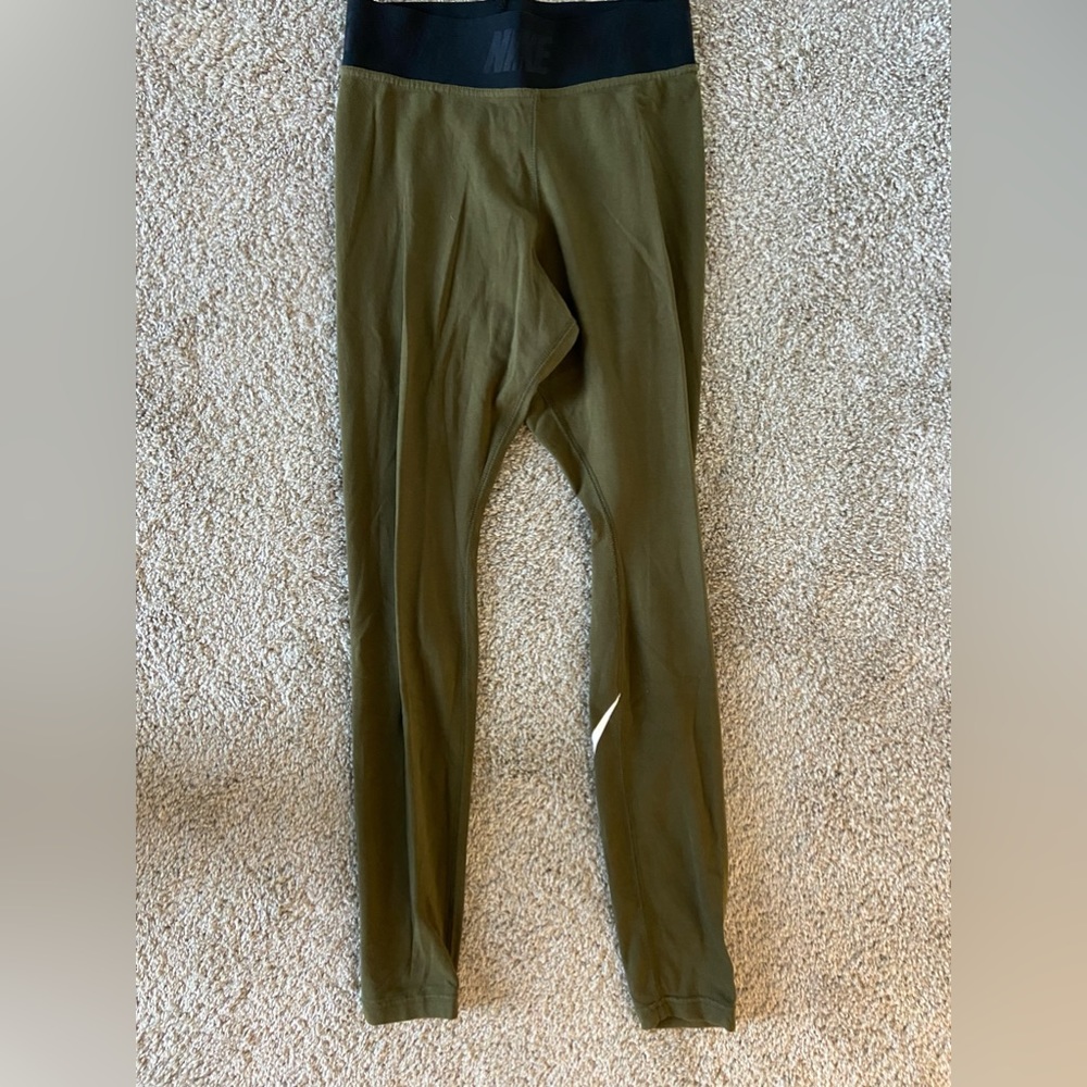 Green Nike Leggings